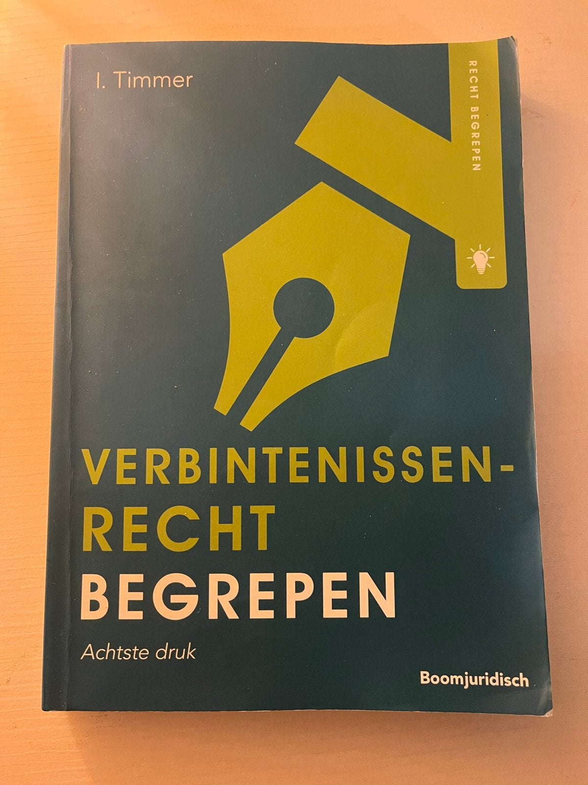 I. Timmer - Verbintenissenrecht begrepen, Sociale wetenschap, Ophalen of Verzenden, Zo goed als nieuw, I. Timmer