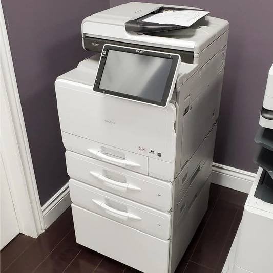 Ricoh MP C407 HDS Professionele printer+ toner, Draadloos, Printer, Ophalen of Verzenden, Zo goed als nieuw