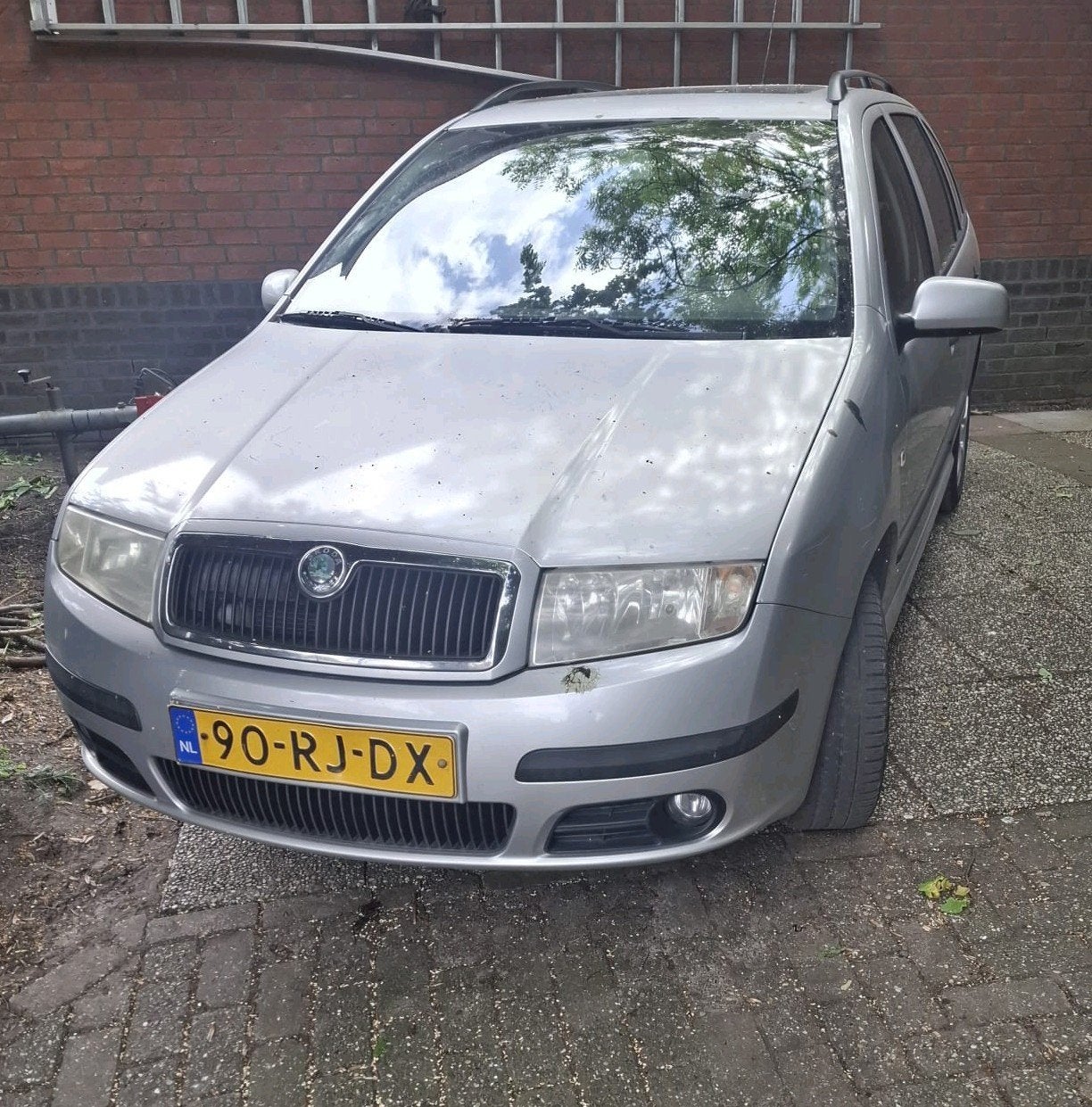 Skoda Fabia 1.4 Combi 55KW 2005 Grijs, Voorwielaandrijving, 74 pk, Zwart, 4 cilinders
