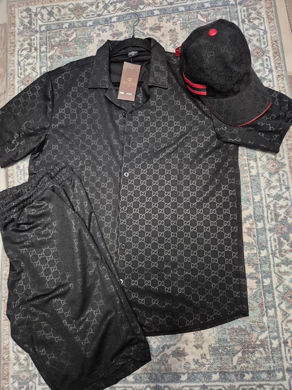 Gucci zomerset. Nieuw xl.  Xxl, Kleding | Heren, Ophalen of Verzenden, Overige maten, Zwart
