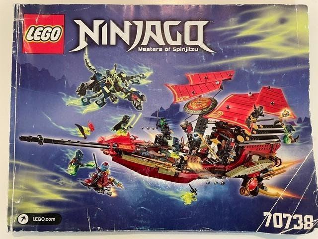 LEGO Ninjago Destiny's Bounty 70738 - Uitdagend & vintage, Inclusief minifiguren, Gebruikt, Lego, Ophalen of Verzenden