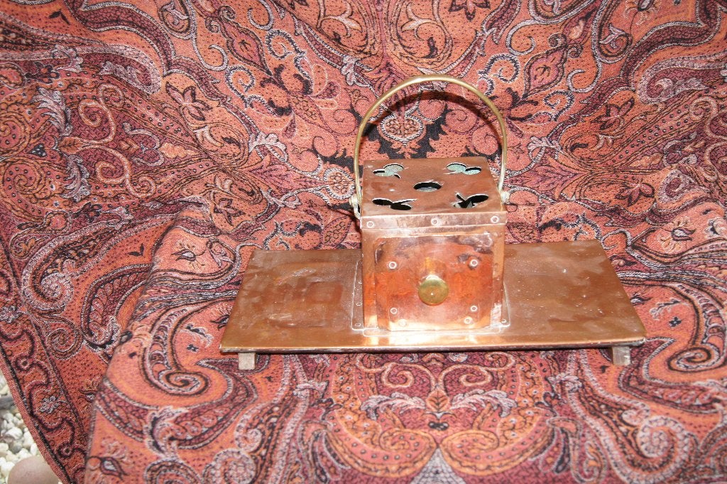 Koperen voeten warmer, Ophalen of Verzenden
