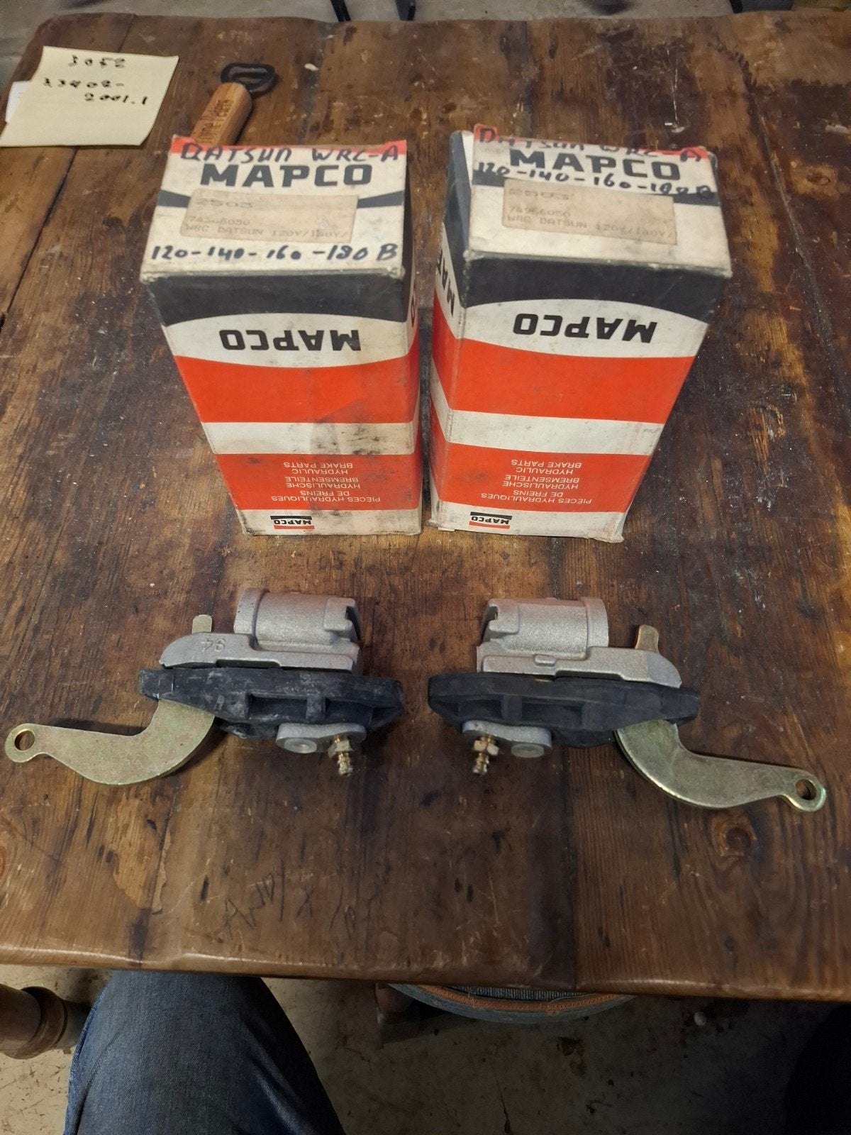 Nieuwe Datsun WRC-A MAPCO Remonderdelen 120Y/140Y, Duitsland, Nieuw, Mapco.de, Oldtimer onderdelen