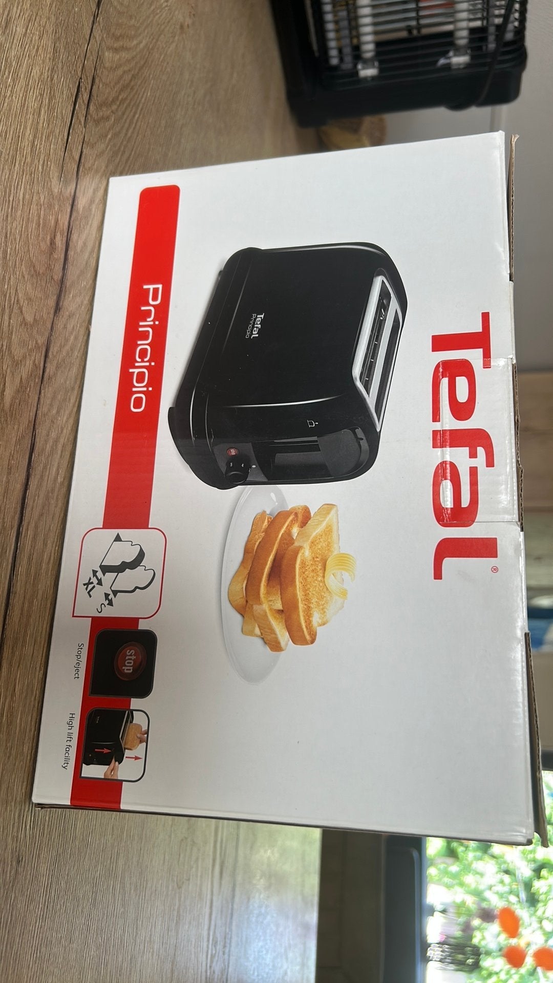 Tefal broodrooster nieuw, Ophalen of Verzenden, Zo goed als nieuw