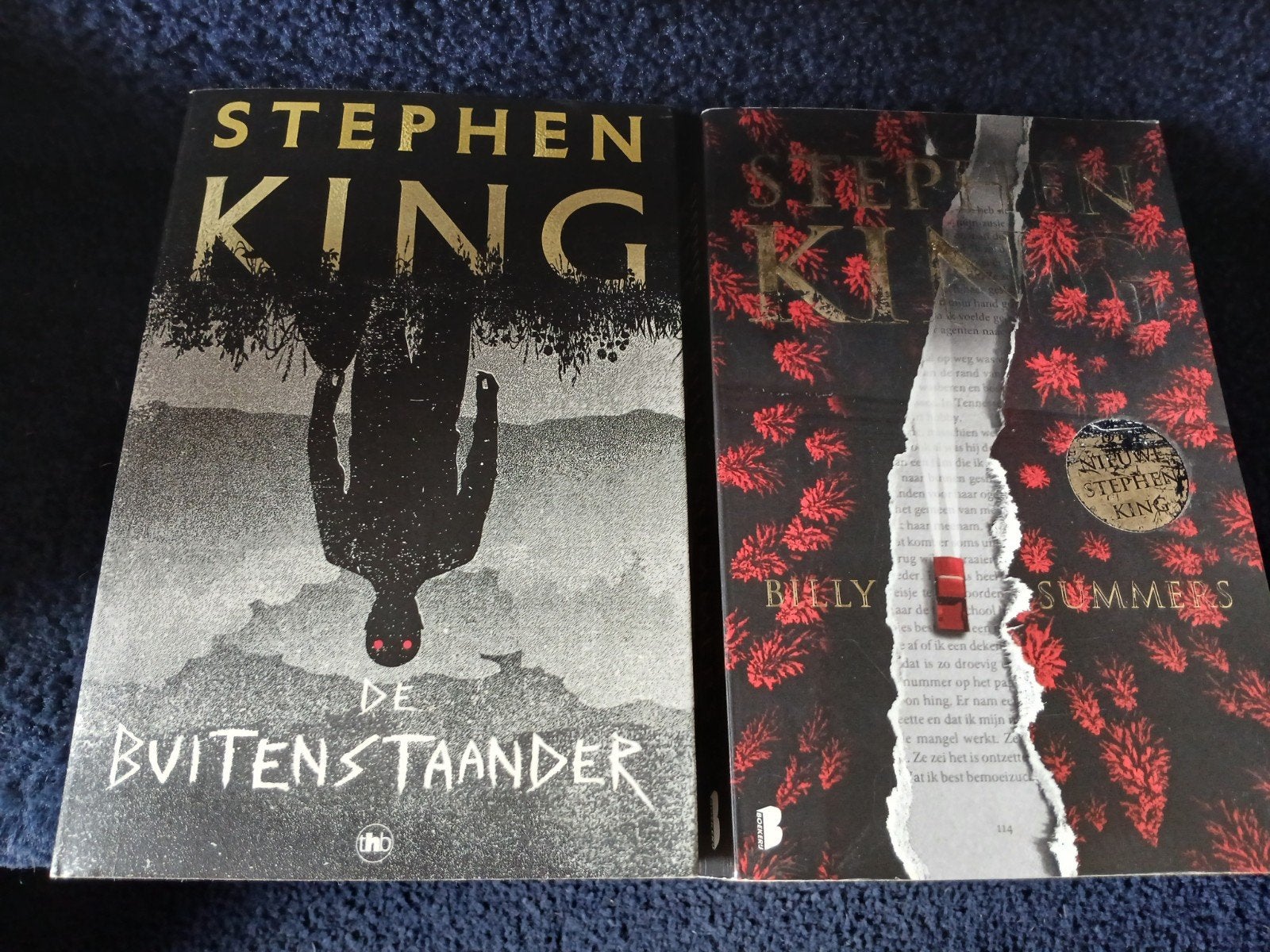 Stephen King - De Buitenstaander & Billy Summers (paperback), Boeken, Thrillers, Ophalen, Gelezen, Stephen King, Nederland