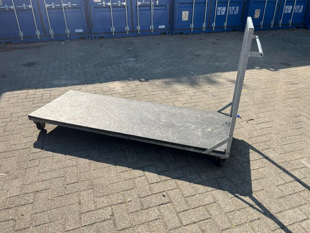 Diverse transportwagen kar magazijnwagen goederen vervoer ️, Doe-het-zelf en Verbouw, Transportwagens, 100 liter of meer, Ophalen