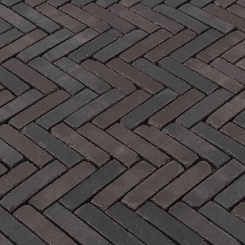 Zwart-Bruine Waaltjes Modena, op voorraad, Ophalen of Verzenden, Nieuw, Keramiek, Terrastegels