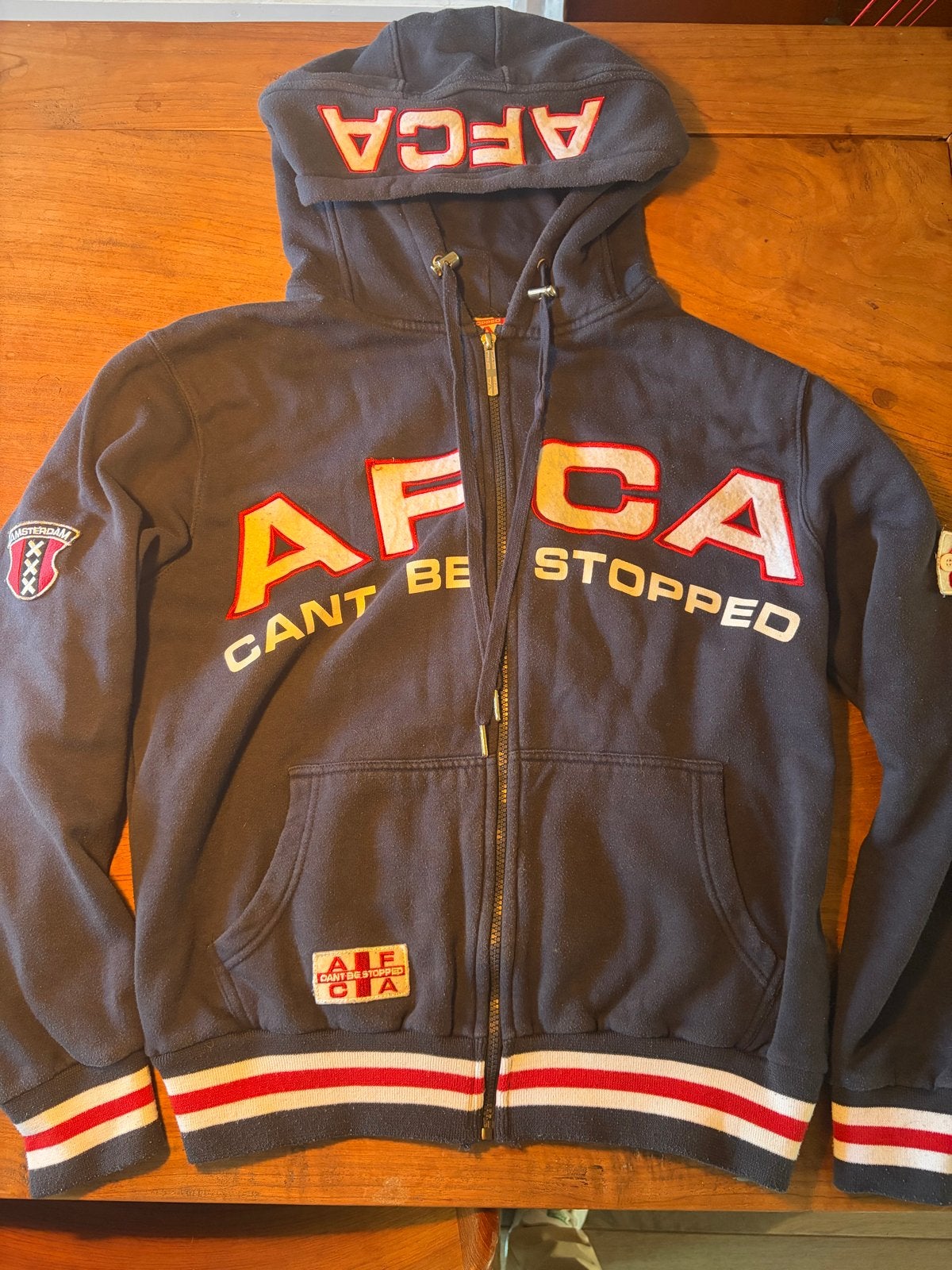 AFCA Hoodie - Maat M, Ophalen of Verzenden, Gedragen