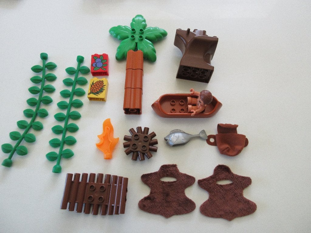 Duplo jungle safariset., Kinderen en Baby's, Ophalen of Verzenden, Zo goed als nieuw, Complete set, Duplo