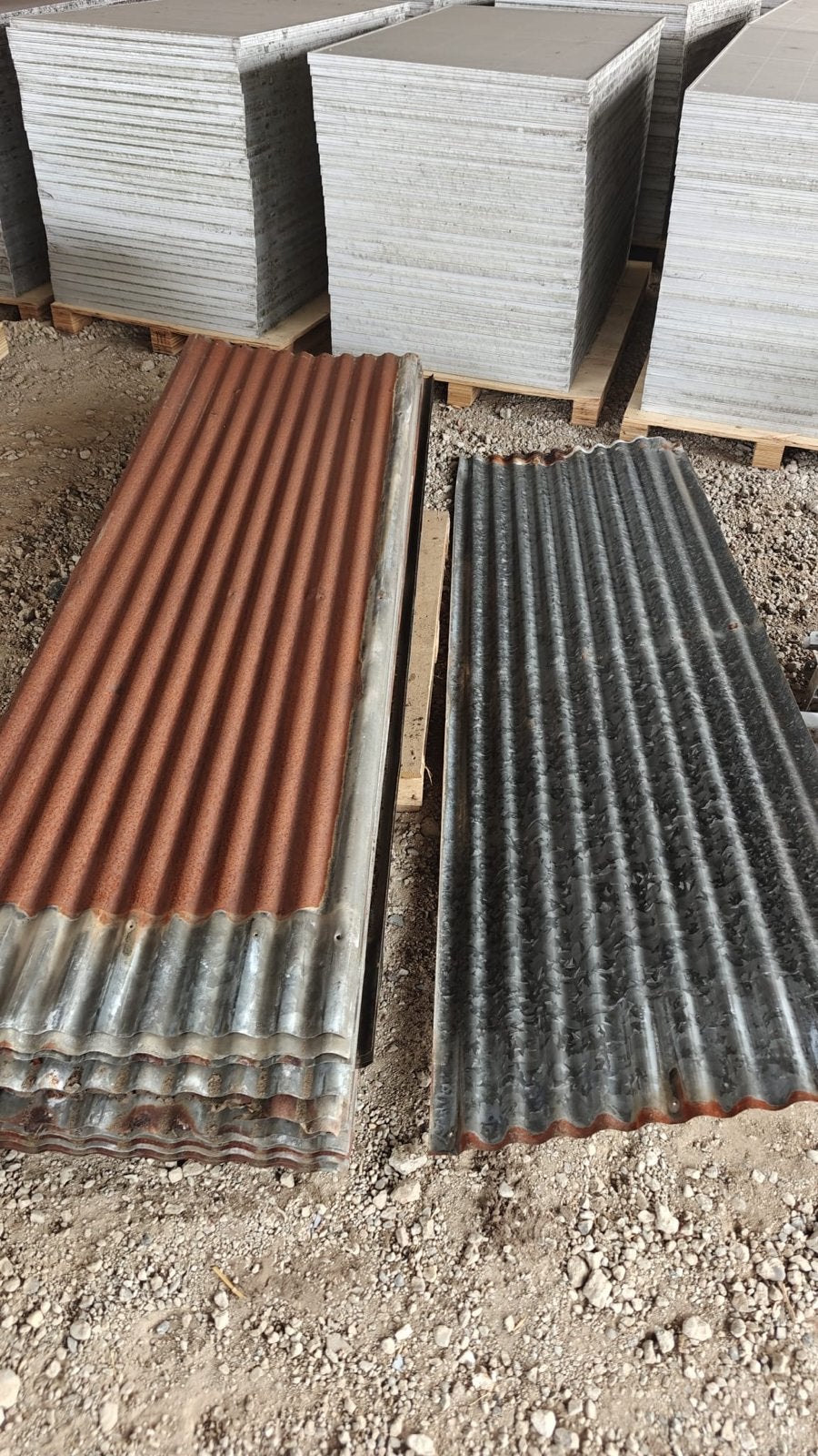 Gebruikte golfplaten, diverse maten, Ophalen, Gebruikt, Overige kleuren, 15 m² of meer