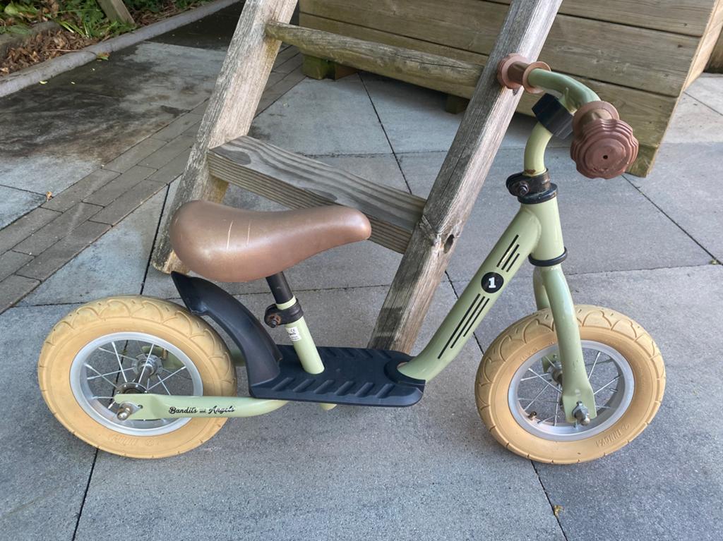 Loopfiets Bandits en Angels starter, Kinderen en Baby's, Speelgoed | Buiten | Voertuigen en Loopfietsen, Ophalen, Zo goed als nieuw