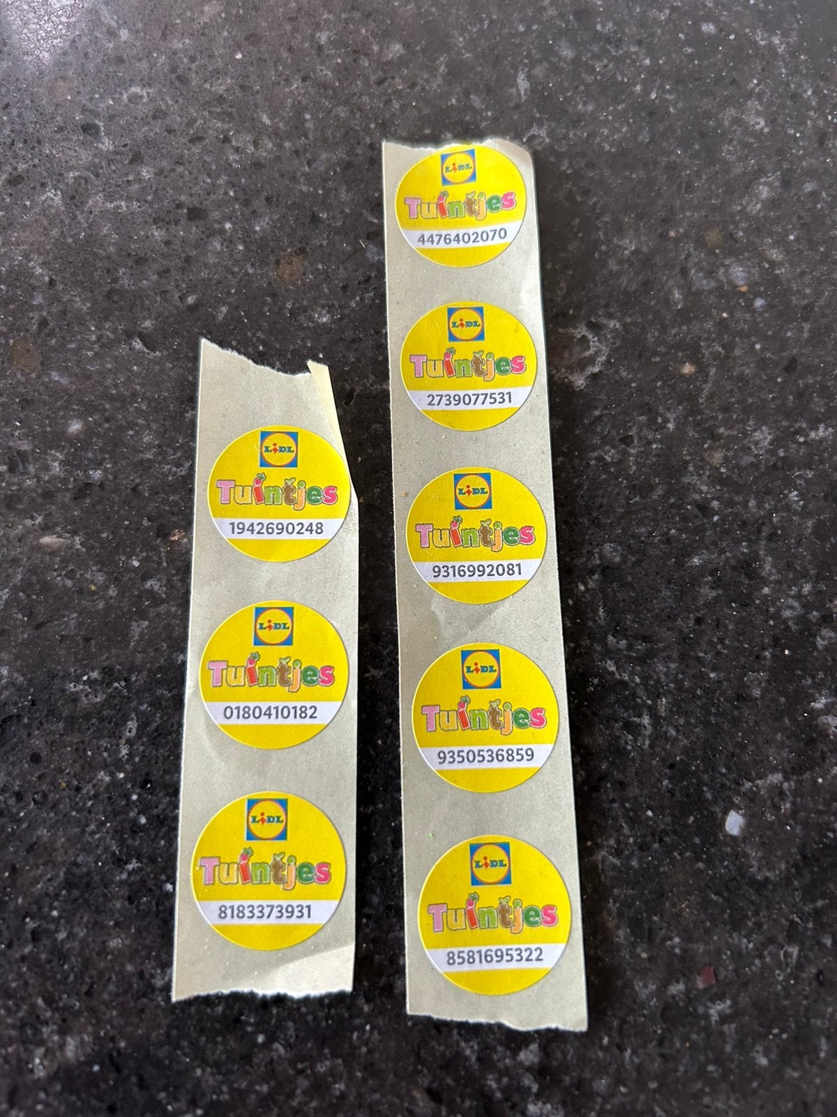 Lidl zegels Tuintjes, Ophalen of Verzenden, Winkel, Super of Benzinepomp, Zegels, Bonnen of Punten
