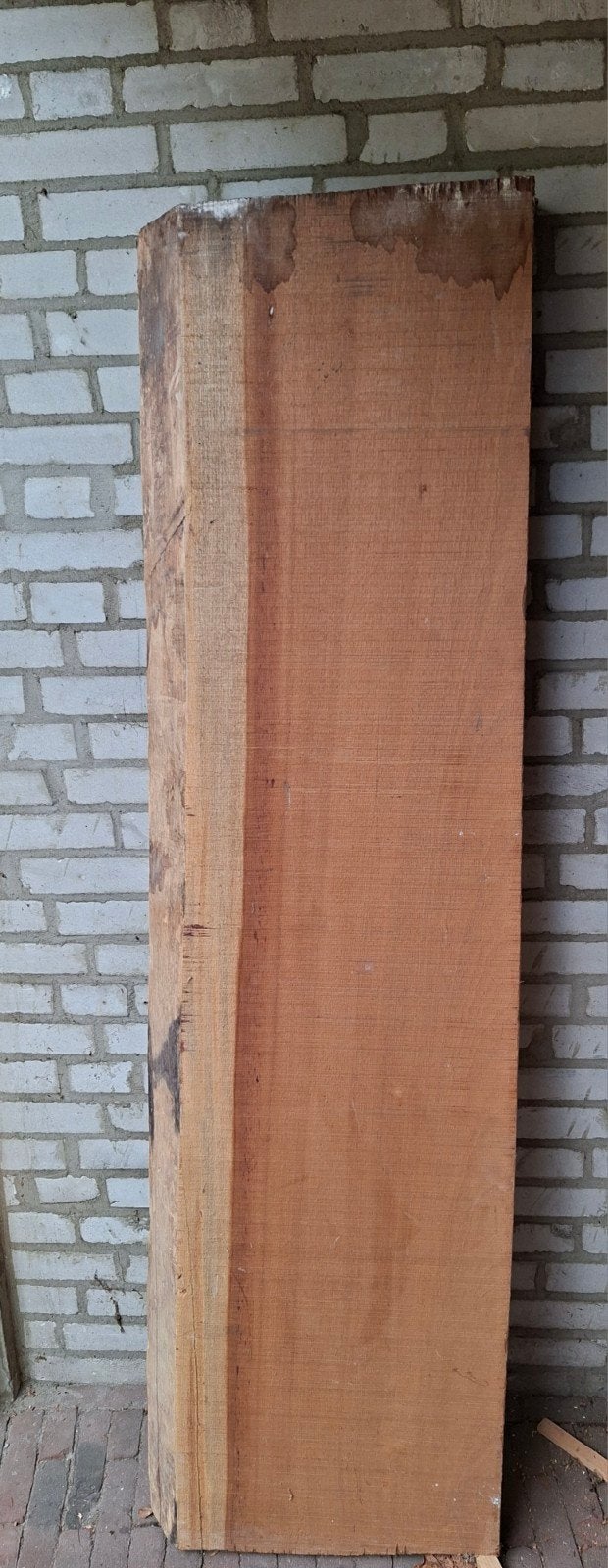 Houten plank, dik, hardhout, Ophalen, Hout