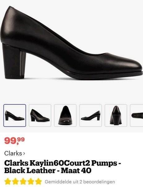 Clarks pumps, Kleding | Dames, Schoenen, Pumps, Zwart, Nieuw, Ophalen of Verzenden