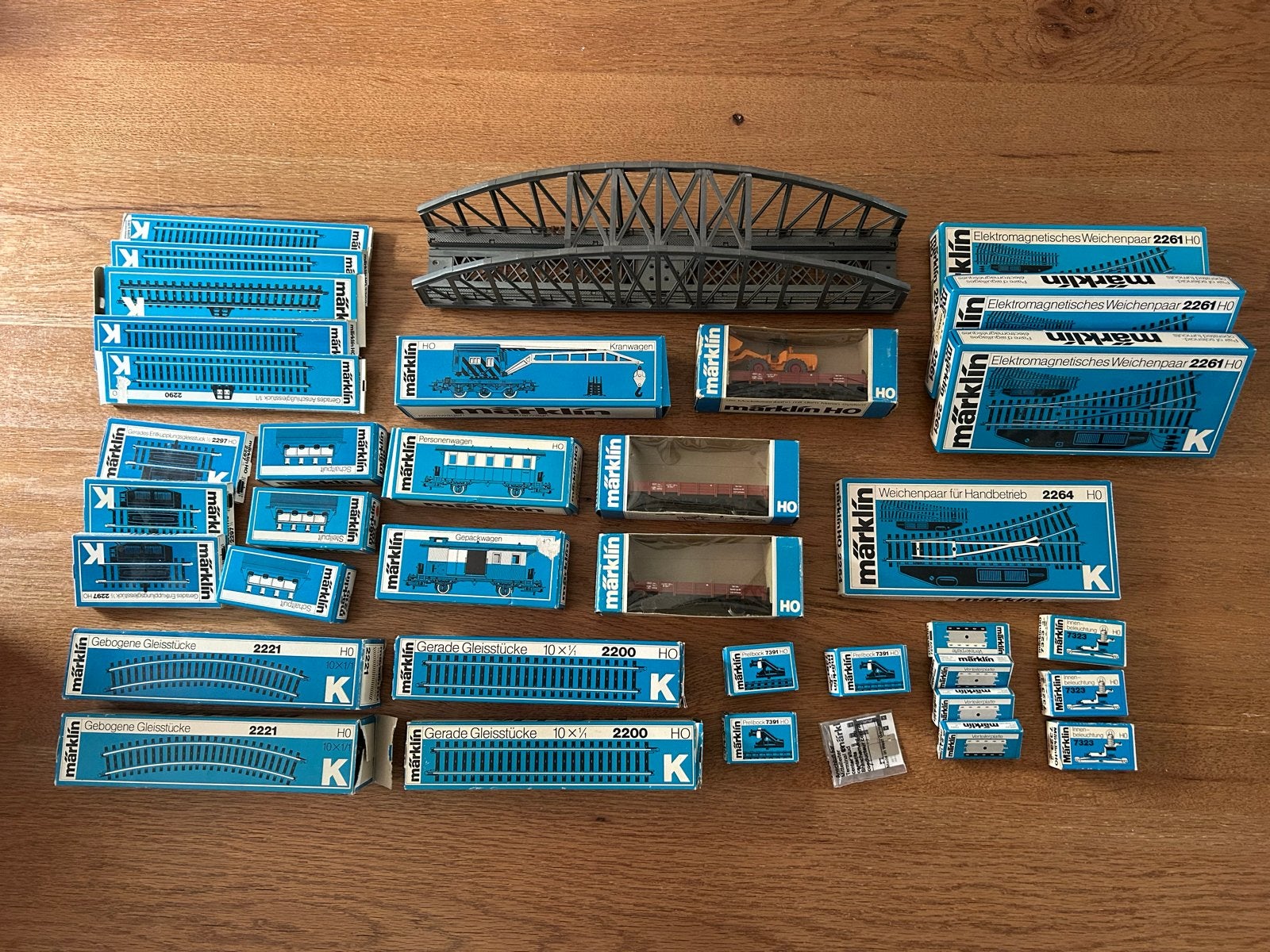 Märklin H0 verzameling: rails, wissels, wagons en veel meer, Hobby en Vrije tijd, Modeltreinen | H0, Ophalen, Wisselstroom, Gebruikt