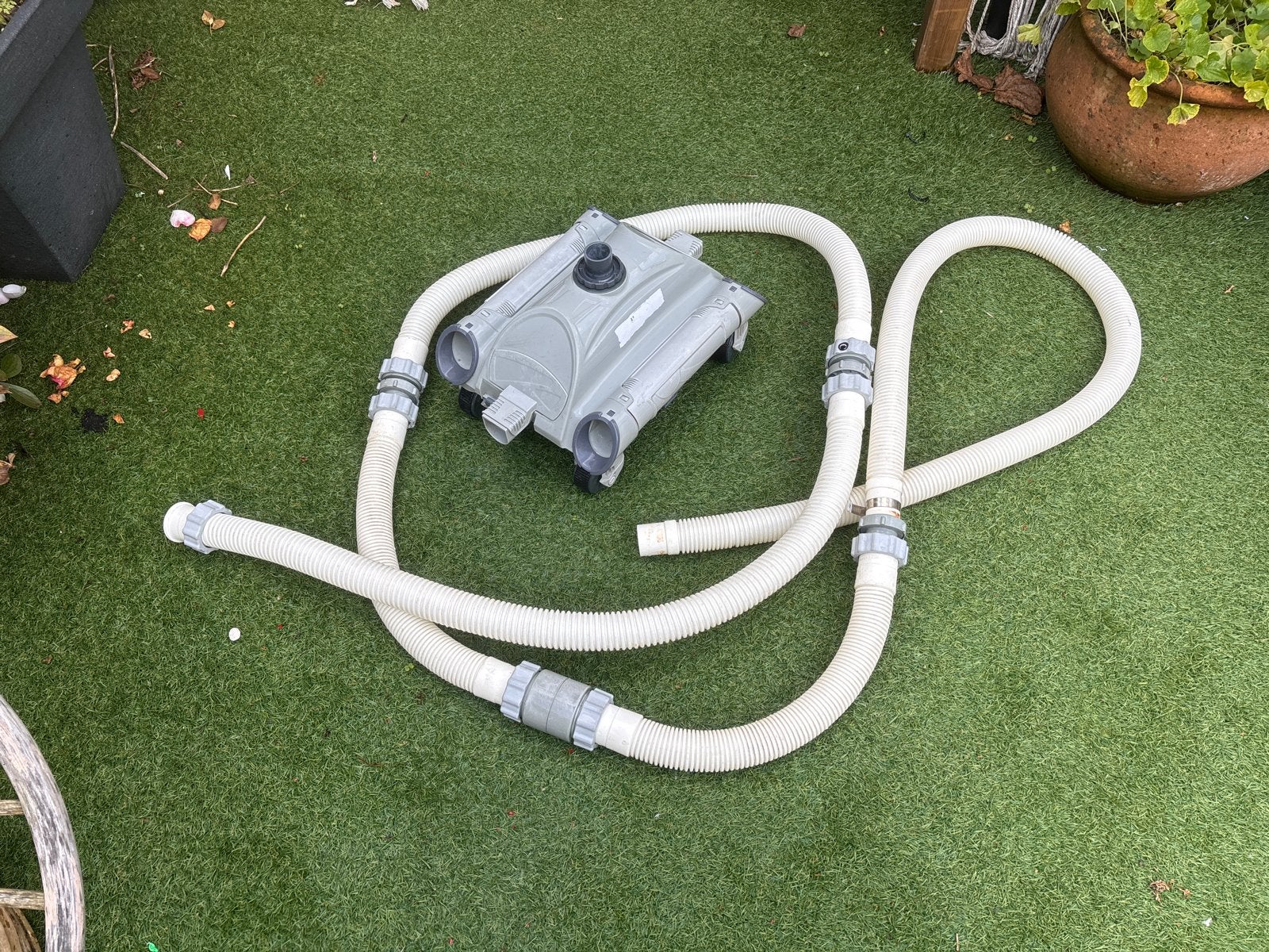 Zwembadstofzuiger voor aan pomp, Tuin en Terras, Ophalen, Gebruikt, Zwembadpomp