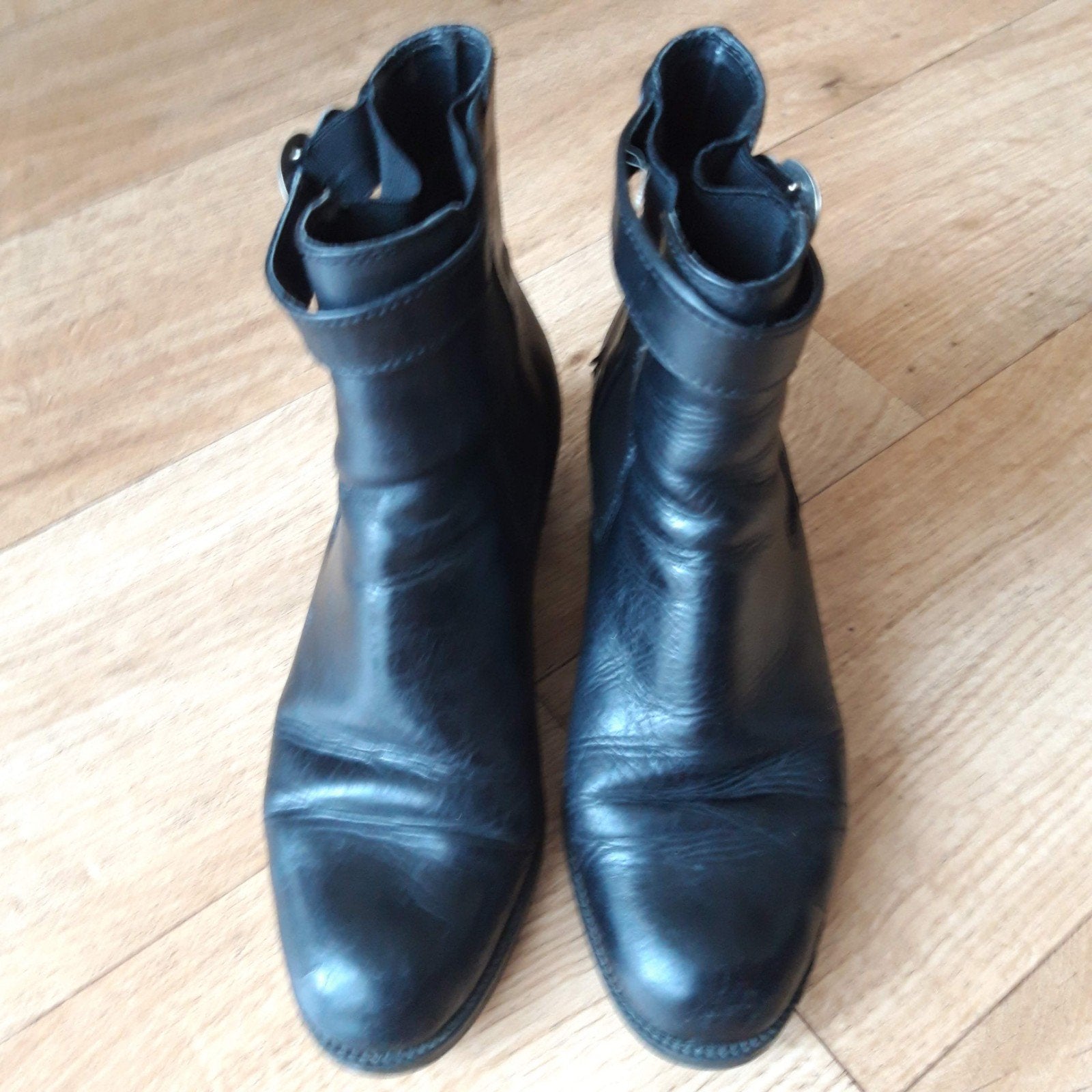 Laarzen Mt.37, Kleding | Dames, Schoenen, Zwart, Lage of Enkellaarzen, Ophalen of Verzenden, Gedragen