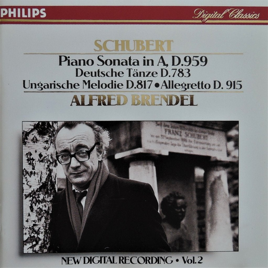 2 CD's - Franz Schubert - Alfred Brendel - PHILIPS - DDD, Kamermuziek, Schubert, Ophalen of Verzenden, Zo goed als nieuw