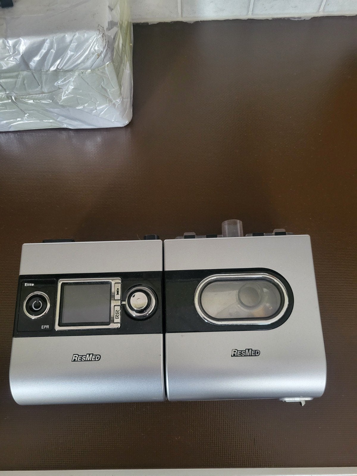 Apneu cpap resmed s9 elite tas adapter bevochtiger, Ophalen of Verzenden