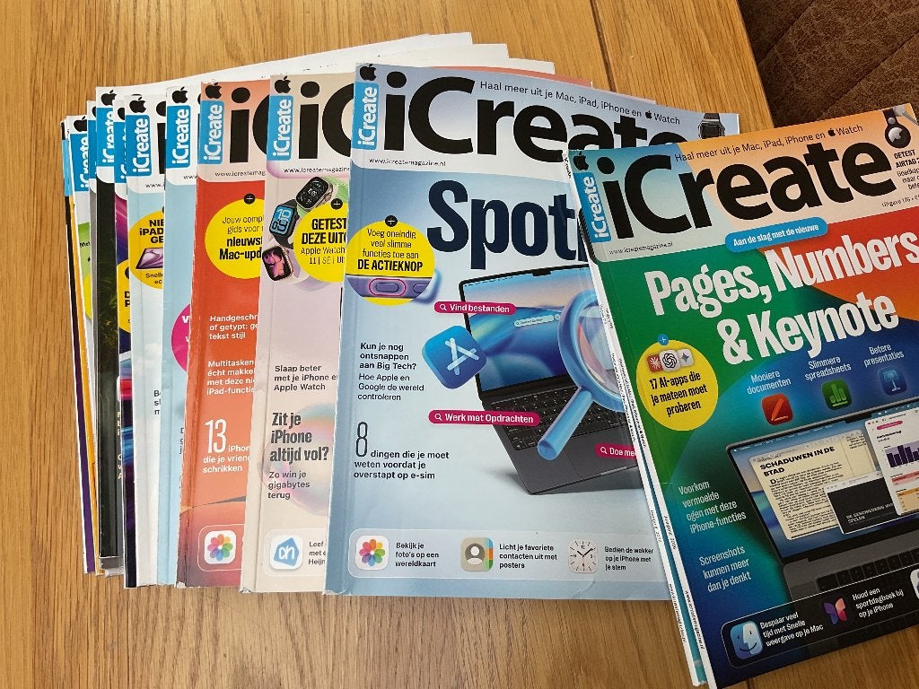 Icreate, Ophalen of Verzenden, Gelezen, Overige typen
