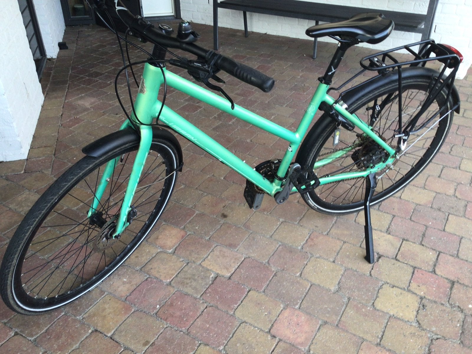 Sportieve damesfiets Merida, Gebruikt, 55 cm of meer, Meer dan 20 versnellingen, Schijfrem