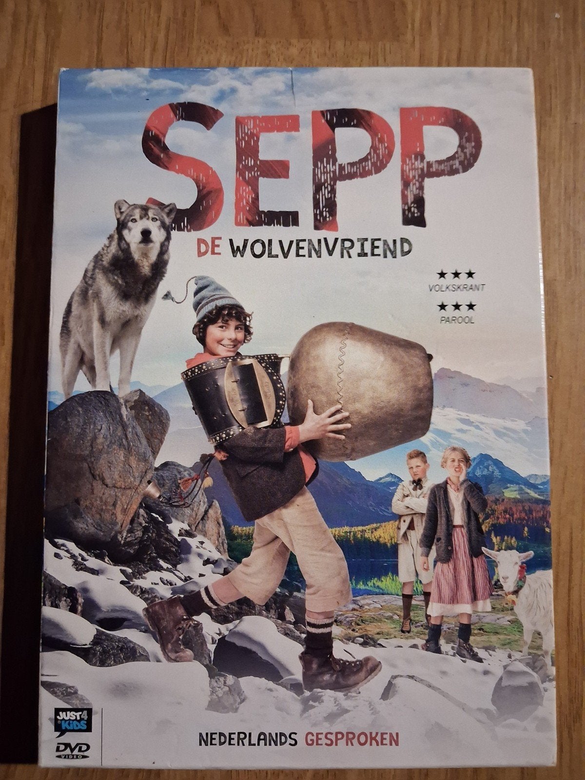 SEPP De Wolvenvriend.(Dvd), Cd's en Dvd's, Dvd's | Kinderen en Jeugd, Zo goed als nieuw, Avontuur, Alle leeftijden, Nederlands