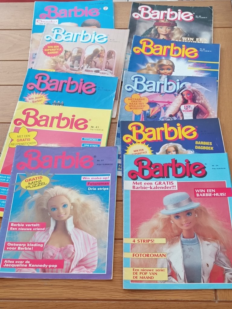 Barbie tijdschriften, Ophalen of Verzenden, Gelezen