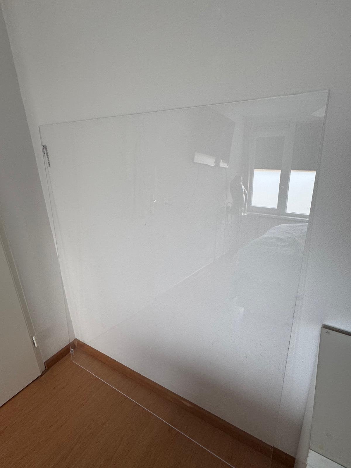 Plexiglas plaat 130x150 en 7mm dik, Ophalen, Gebruikt, Minder dan 20 mm