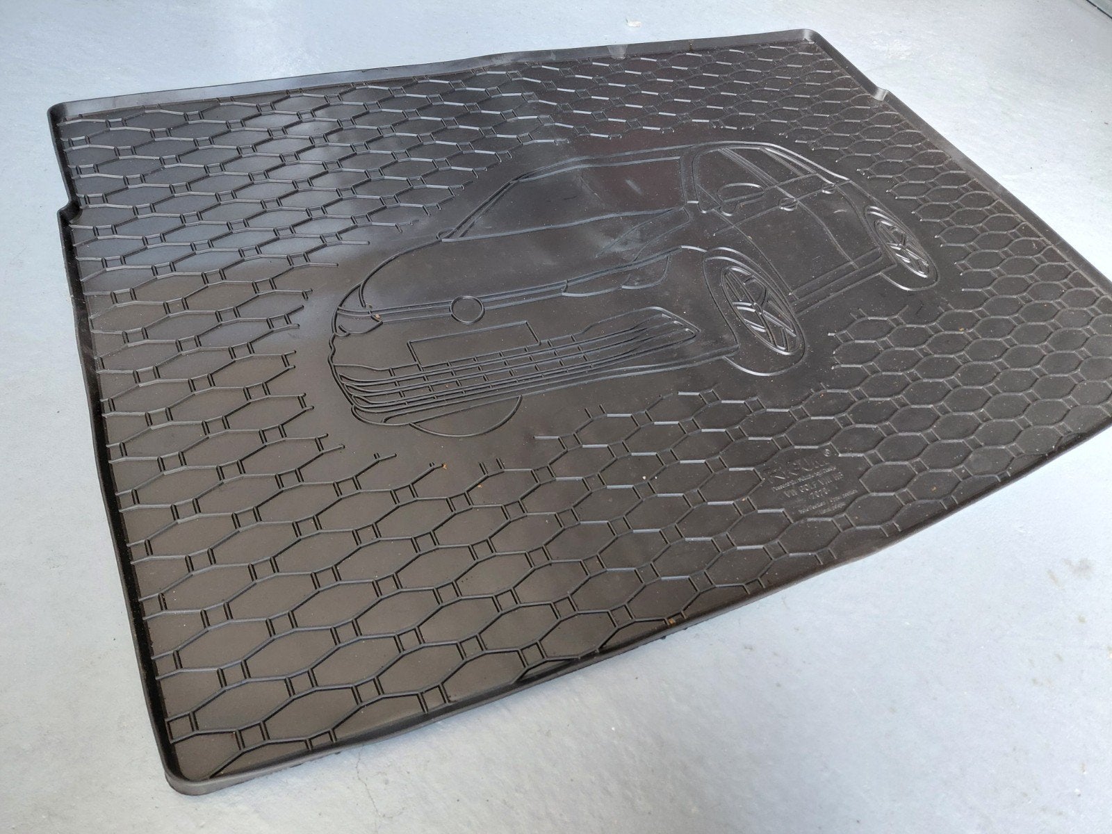 Originele VW Golf 8 Kofferbakmat - Perfecte Pasvorm, Ophalen, Zo goed als nieuw