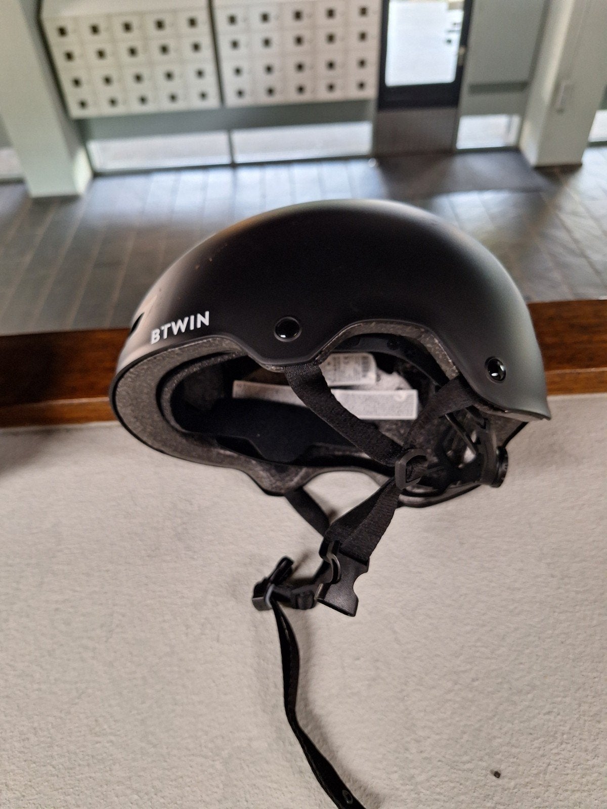 Fiets- en skatehelmen - B'Twin en Dunlop, Ophalen, Gebruikt, M, B'Twin, Dunlop