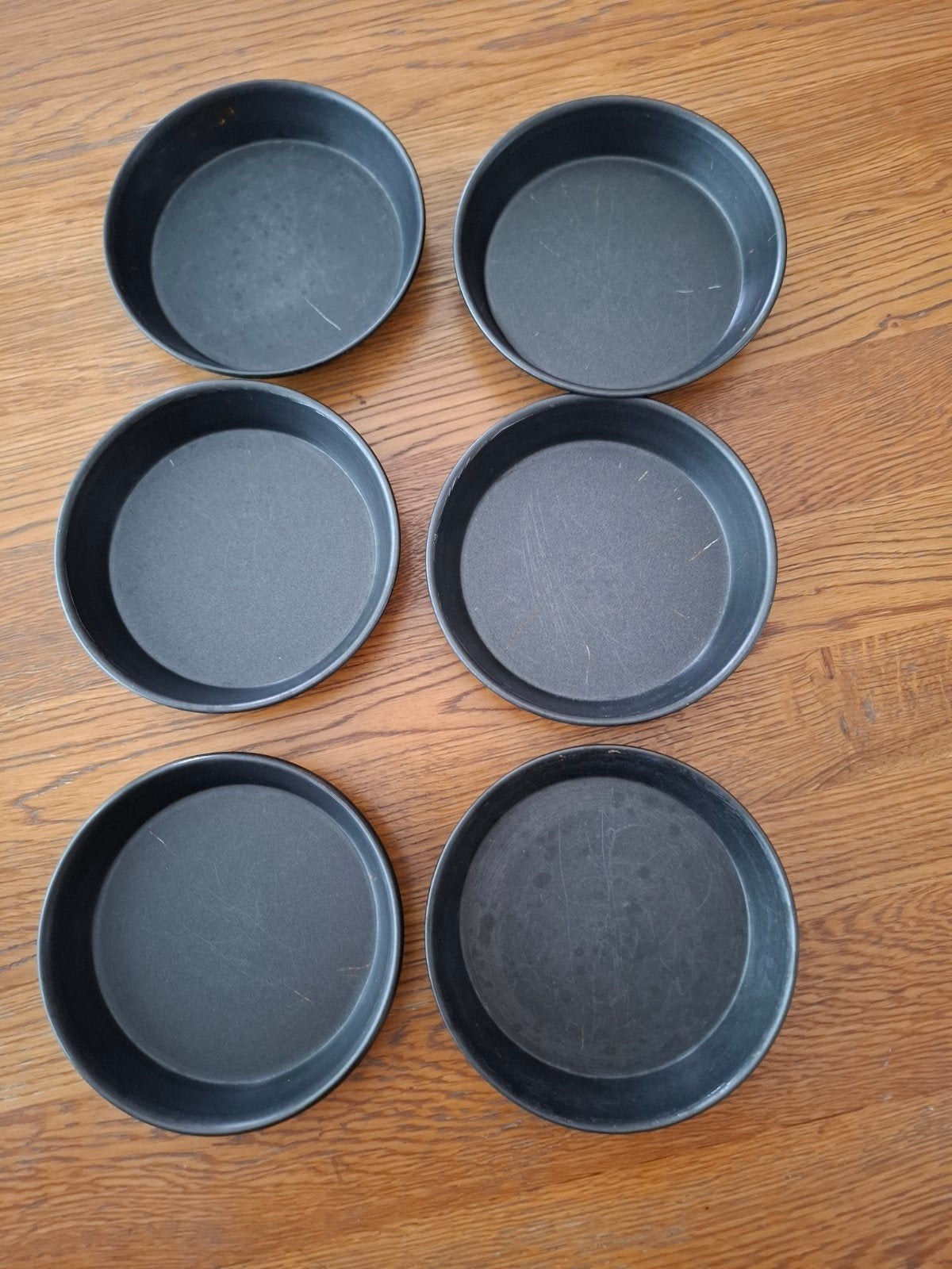 schaaltjes om quiche in te maken 6 stuks, Huis en Inrichting, Keuken | Servies, Ophalen, Overige stijlen, Schaal of Schalen