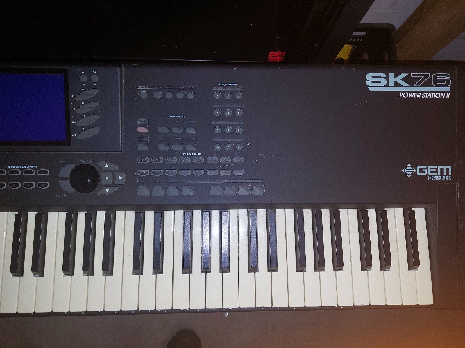 GEM SK76 keyboard, Ophalen, Gebruikt, 61 toetsen, Gem