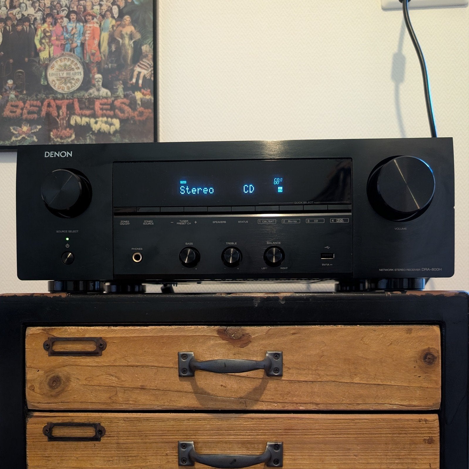 Denon DRA-800H: Stereo Netwerk Receiver met Topgeluid, Info@denon.co.uk, Denon, Uk, Ophalen of Verzenden