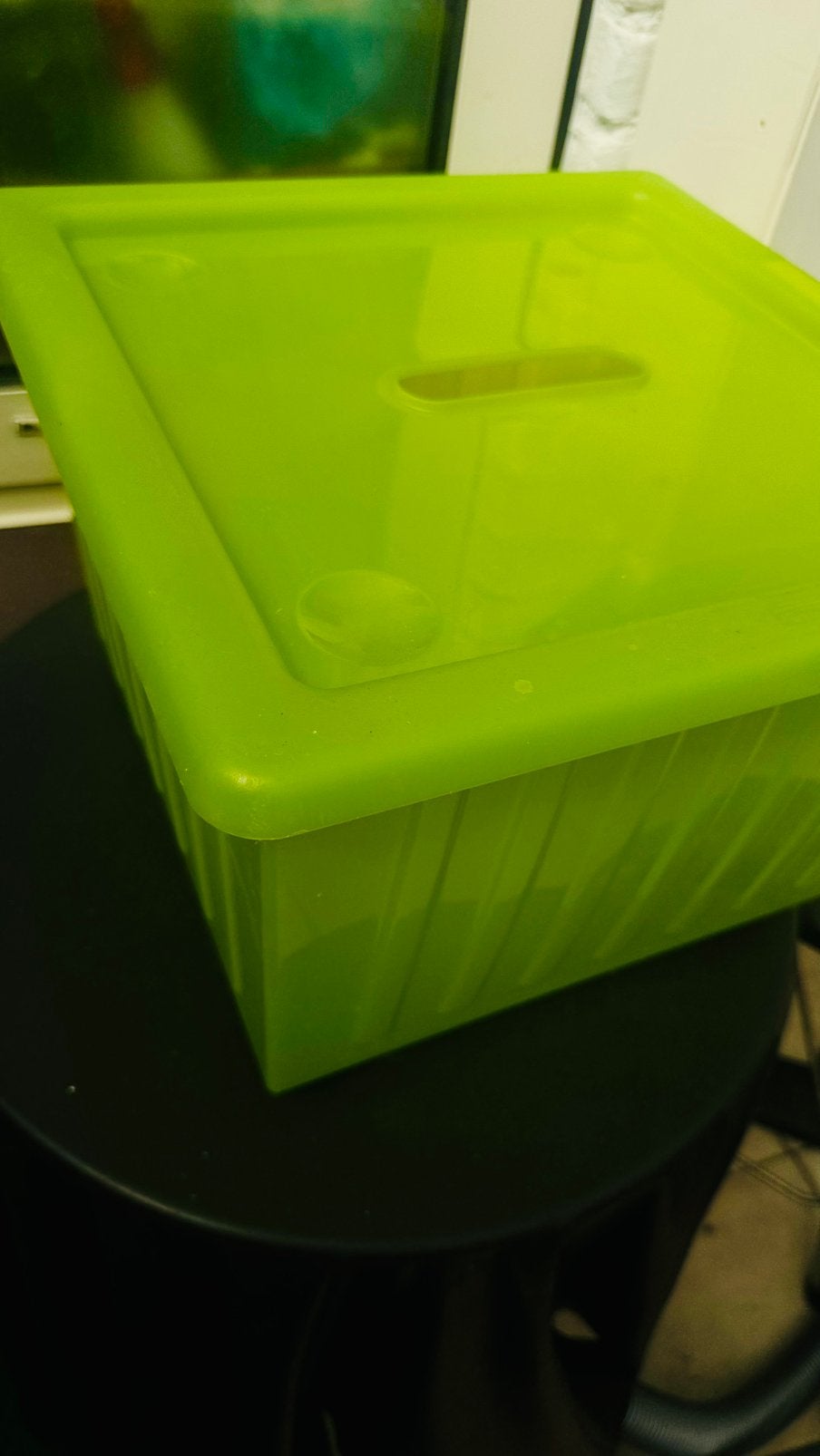 Te koop ikea opberg box z.g.a.n. bieden., Ophalen, Zo goed als nieuw, Rechthoekig, Minder dan 50 cm