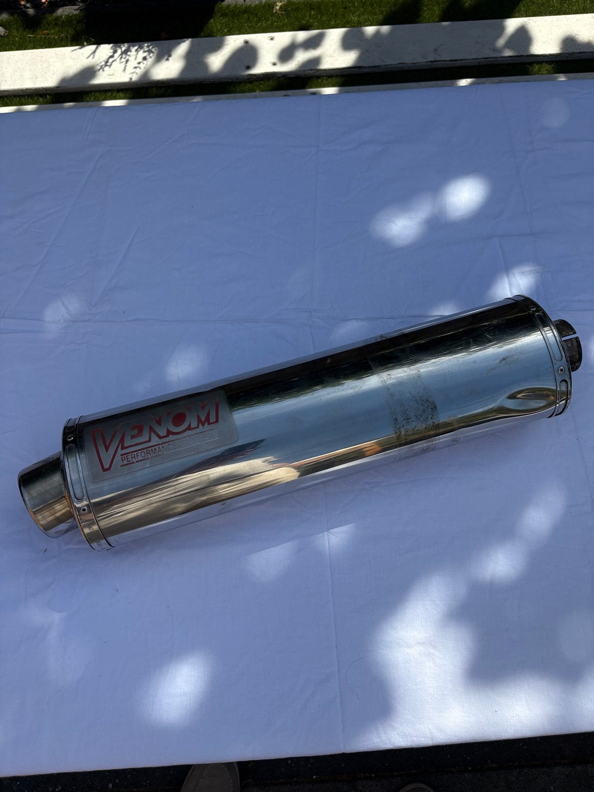 Venom Performance 51mm Slip-on Uitlaatdemper, Ophalen, Gebruikt