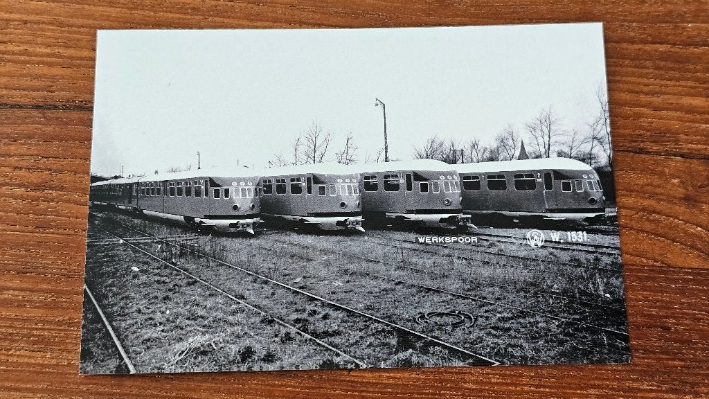 Foto TREIN NS Nederlandse Spoorwegen Diesel DE3 Diesel 3, Verzamelen, Spoorwegen en Tramwegen, Verzenden, Gebruikt, Trein, Overige typen