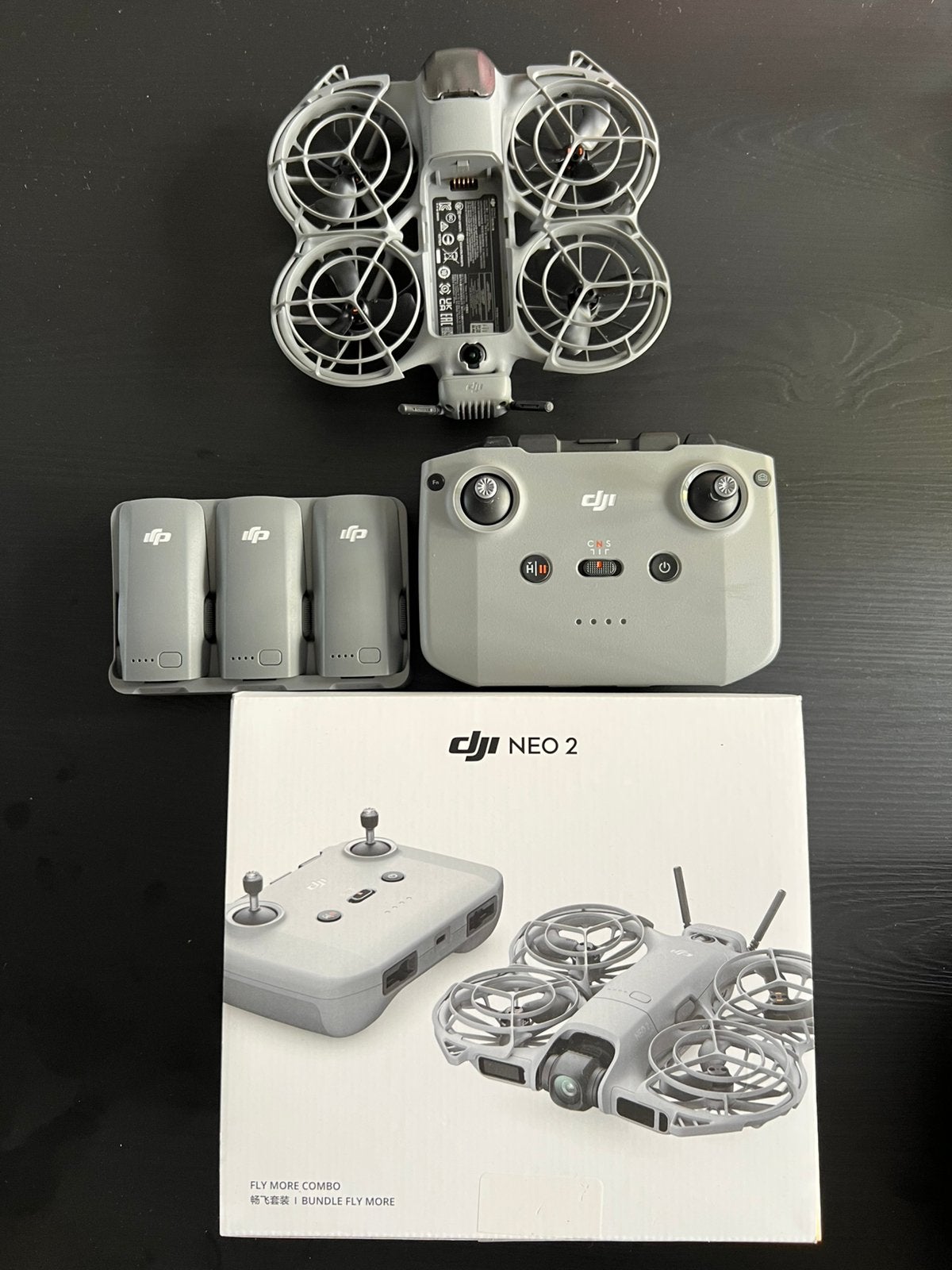 DJI Neo 2 Fly More Combo + Remote Controller (zgan), Audio, Tv en Foto, Ophalen of Verzenden, Zo goed als nieuw