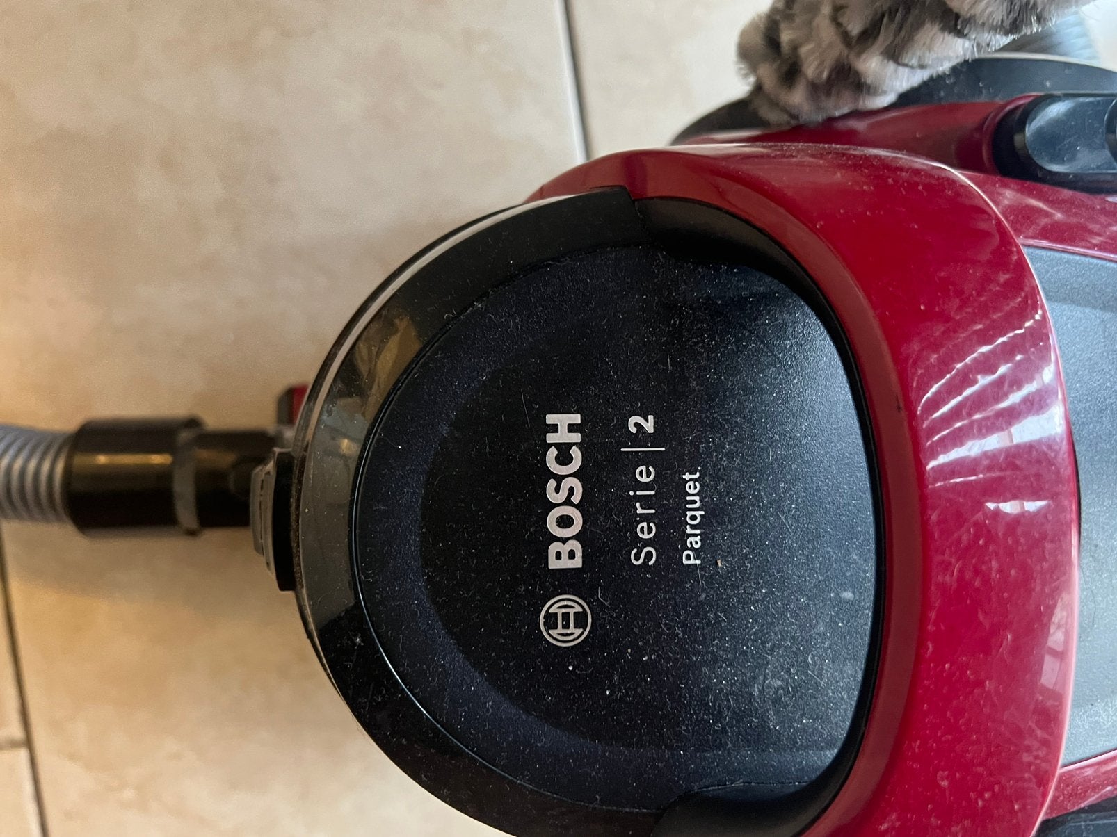 Bosch stofzuiger zonder zak goed werkend, Bosch, Ophalen of Verzenden, Zo goed als nieuw, Minder dan 1200 watt