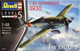 Modelbouw Revell 1:48 Focke Wulf FW 190 D-9 3930 vliegtuig, Revell, Nieuw, Ophalen of Verzenden, Groter dan 1:72