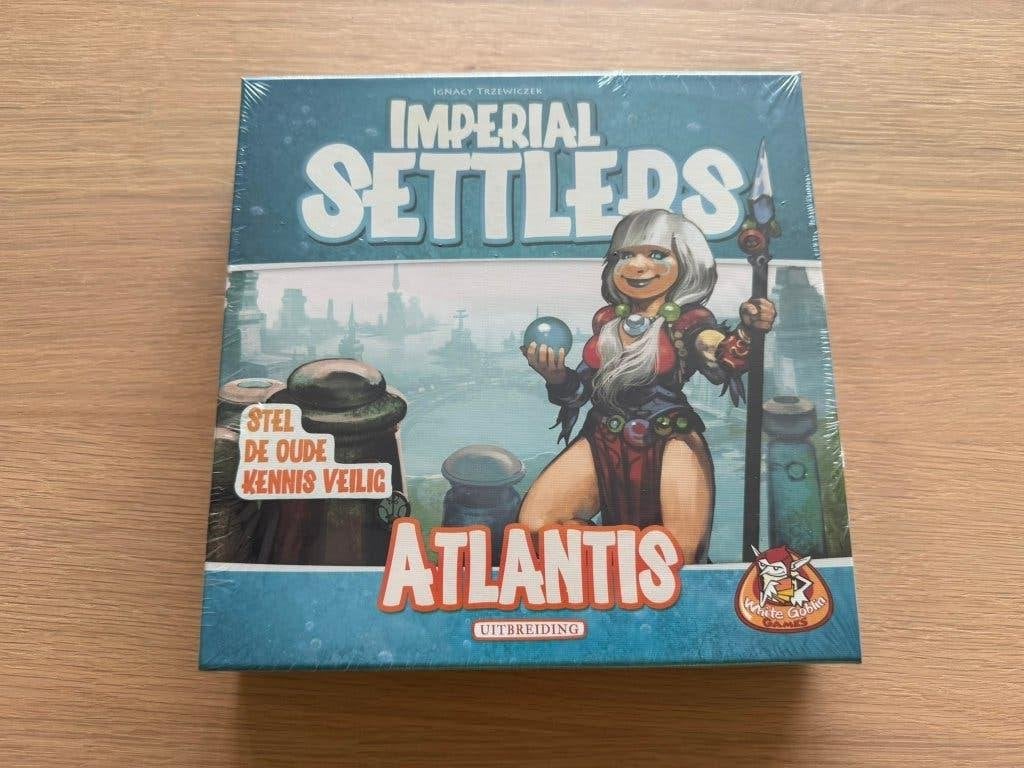 Imperial Settlers Atlantis - Bordspel - Uitbreiding - Sealed, Hobby en Vrije tijd, Gezelschapsspellen | Bordspellen, Ophalen of Verzenden