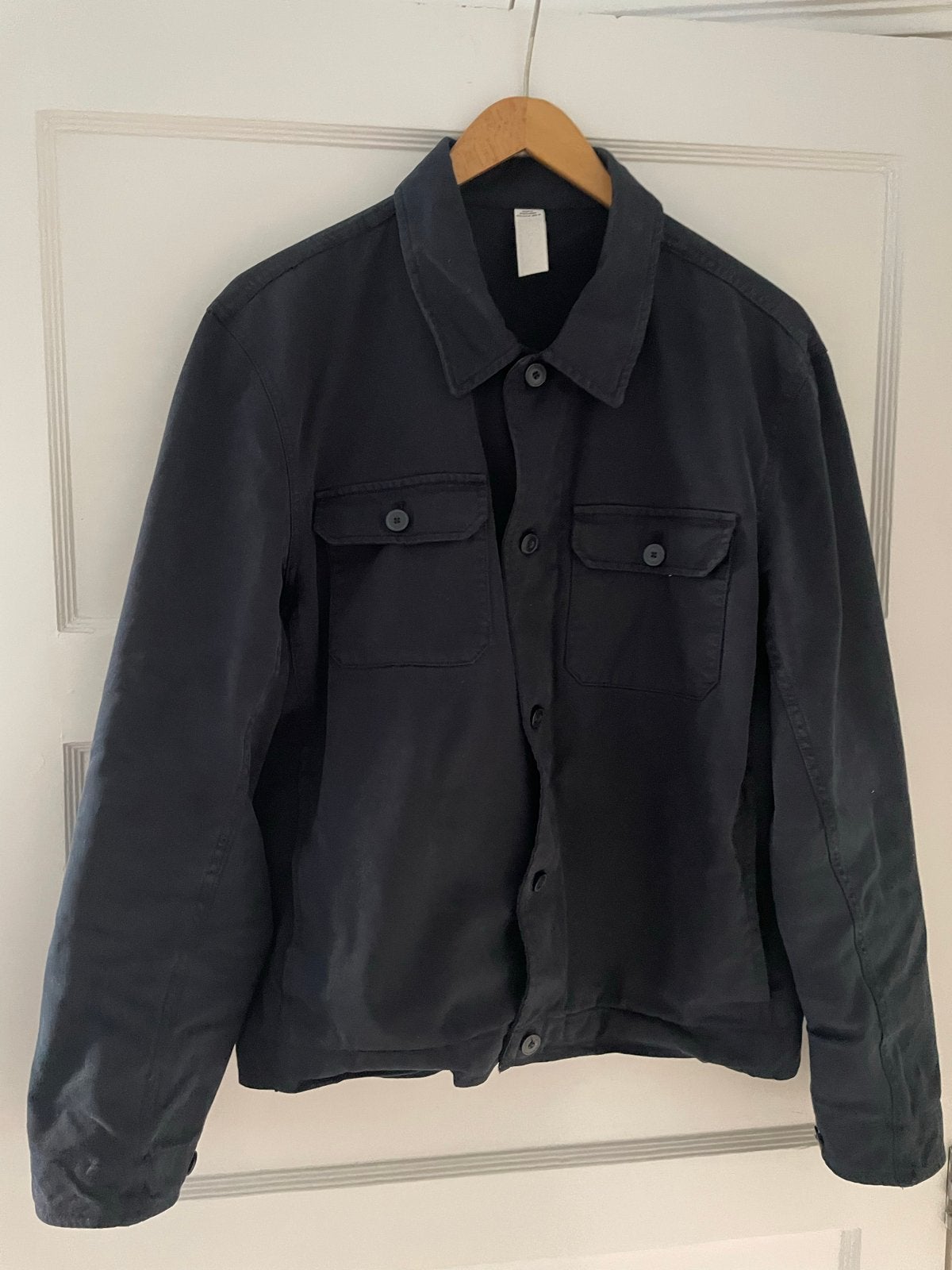 Zara Heren Jas - Maat M - Donkerblauw, Kleding | Heren, Jassen | Zomer, Ophalen, Zo goed als nieuw, Maat 48/50 (M), Blauw
