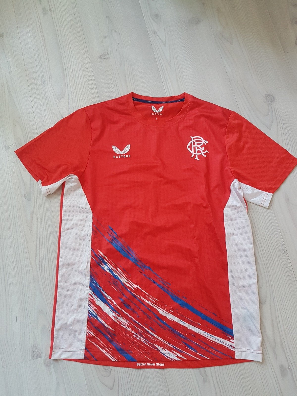 Rangers FC heren voetbalshirt in size large, Ophalen of Verzenden, Zo goed als nieuw, Shirt