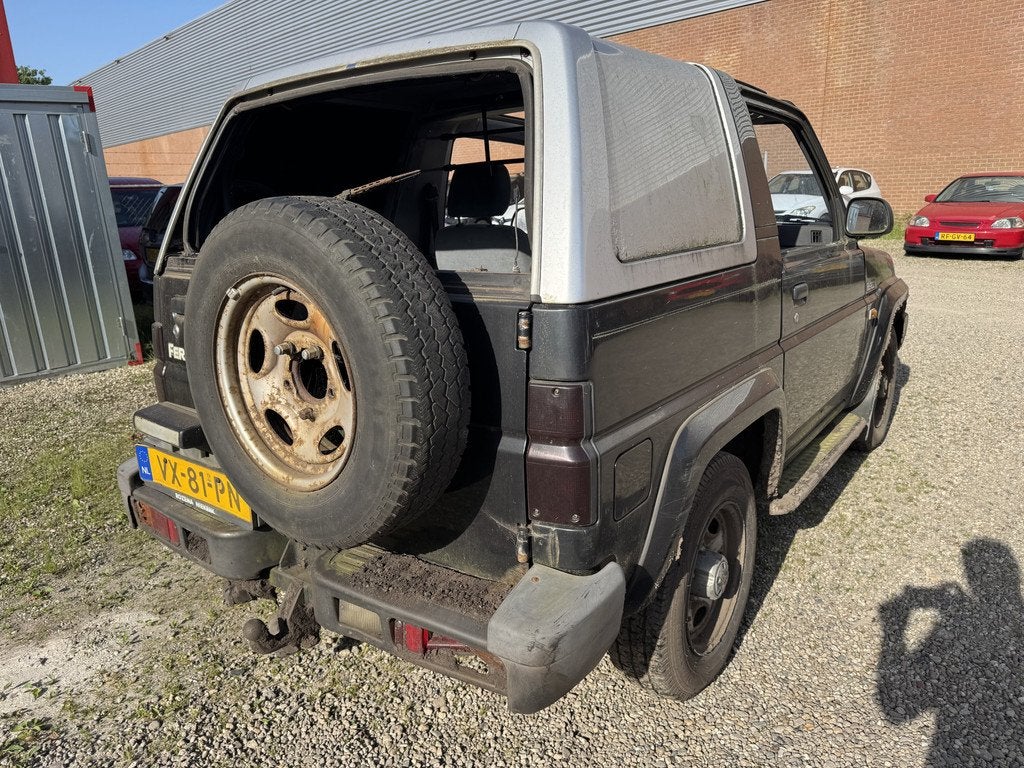 Daihatsu Feroza 1.6 EFI ELll ResinTop 4x4 offroad terrein au, Auto's, Bestelauto's, Gebruikt, Daihatsu, 4 cilinders, Origineel Nederlands