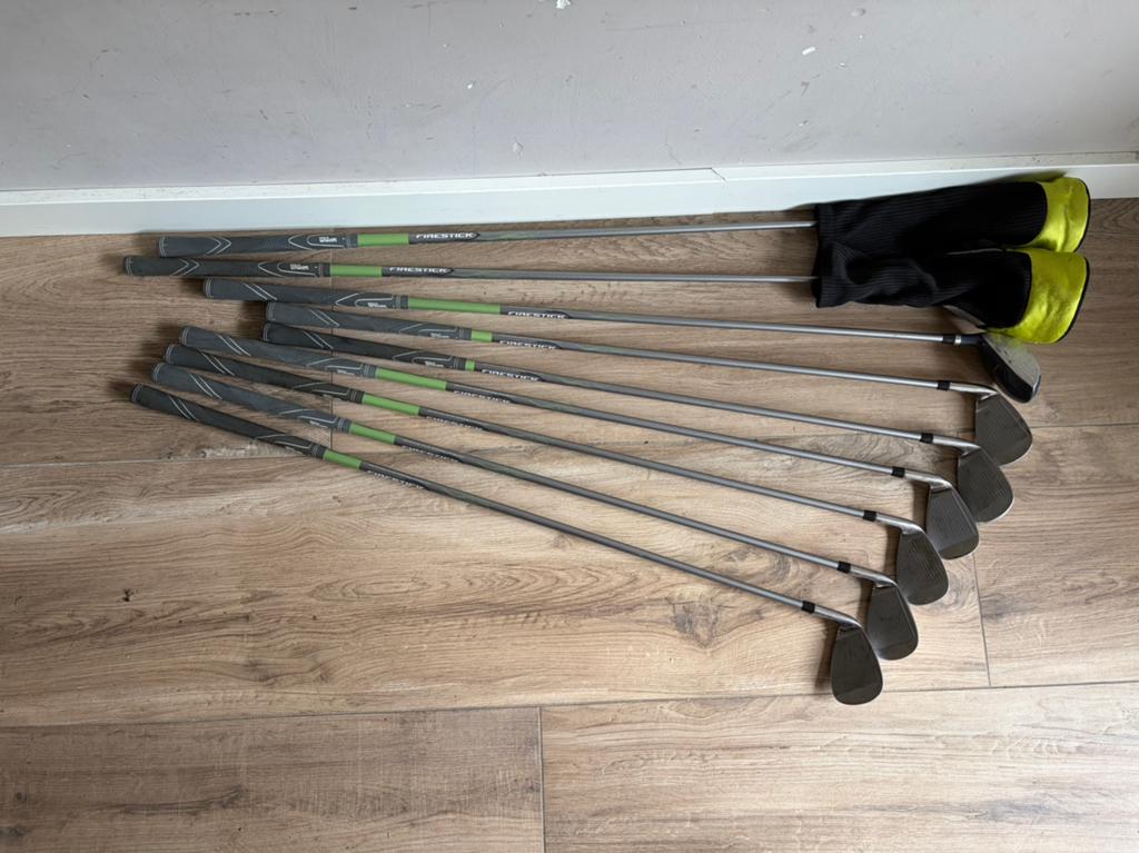 Set golfclubs Wilson firestick (voor dames), Ophalen, Zo goed als nieuw, Set