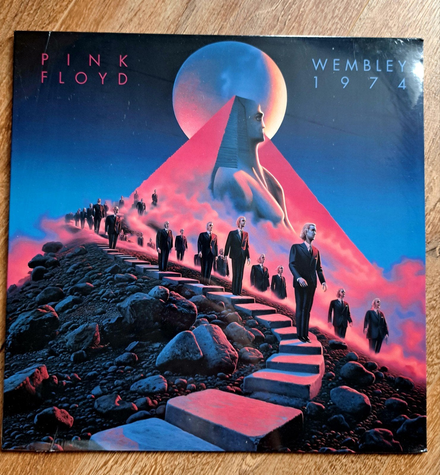 Pink Floyd - Wembley 1974 Live LP - The Dark Side of the Moo, Progressive, Geseald, Ophalen of Verzenden, 1970 - 1979