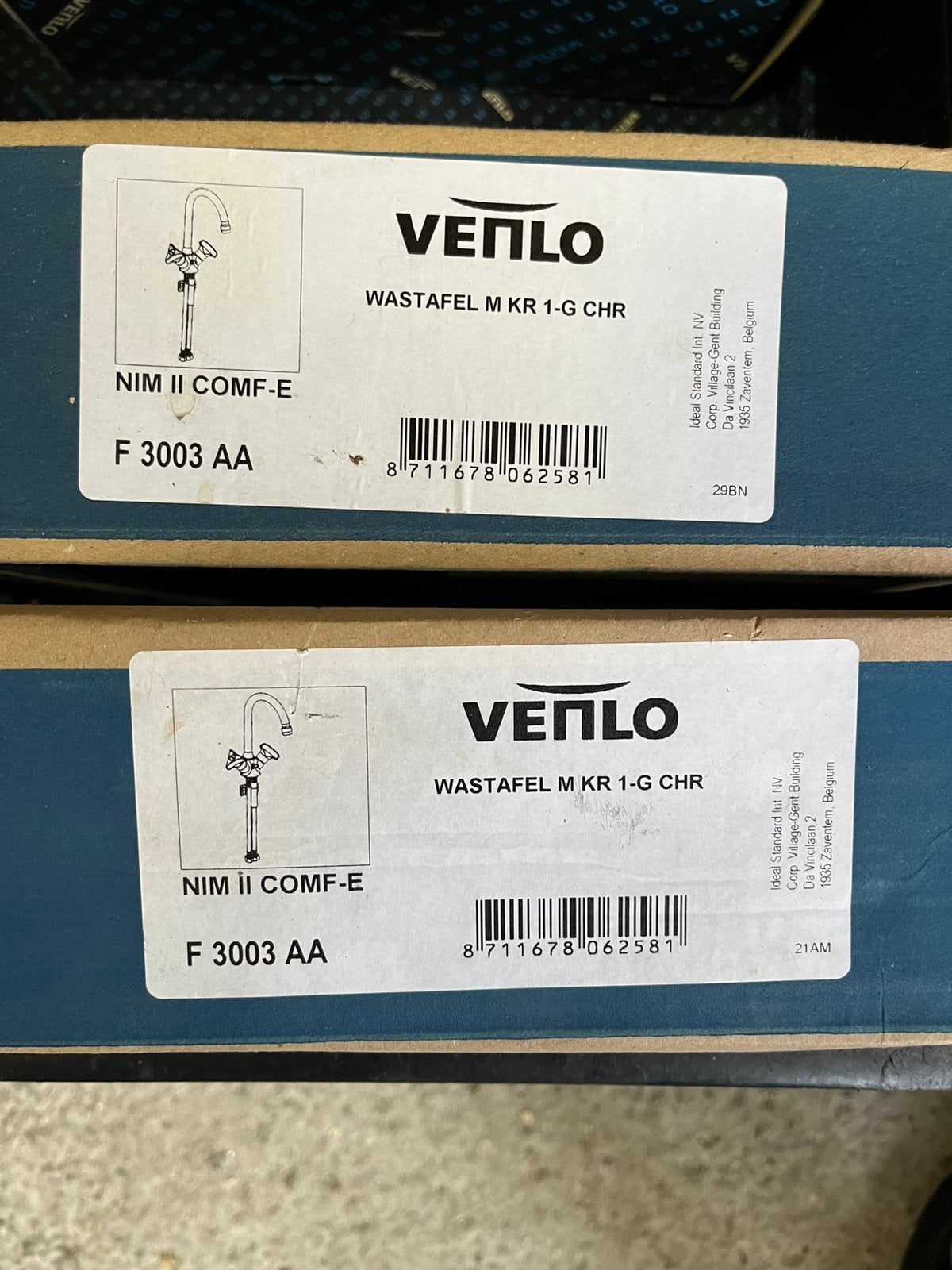 Venlo wastafelkraan nieuw, Doe-het-zelf en Verbouw, Ophalen of Verzenden, Nieuw, Kraan