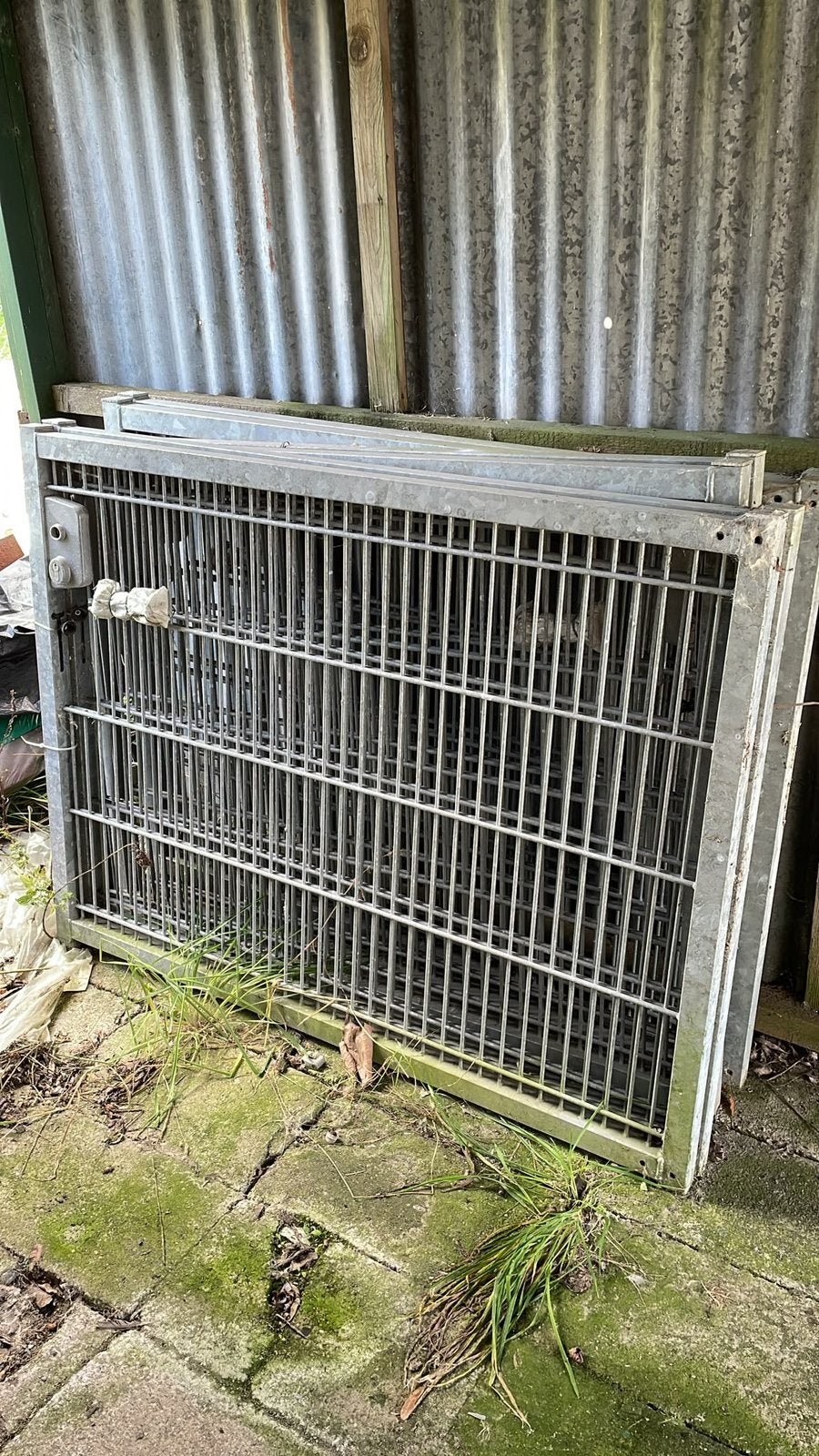 Gegalvaniseerde poorten, 3st dubbelle laag 2 st hoog, Dieren en Toebehoren, Ophalen, Zo goed als nieuw, 110 cm of meer, 100 cm of meer