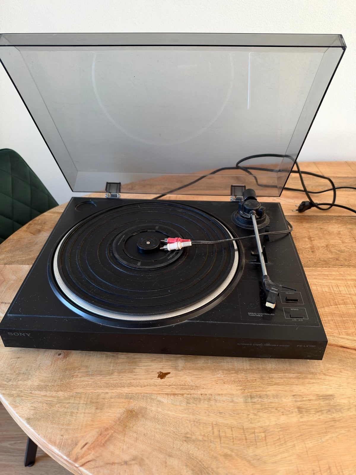 Vintage Sony hifi-set PS-LX100platenspeler STR-333L receiver, Ophalen, Zo goed als nieuw, Sony