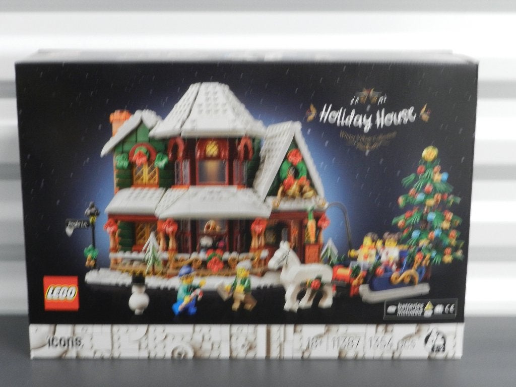 LEGO ICONS Oma's kersthuis (11387), Inclusief accessoires, Lego, Nieuw, Ophalen of Verzenden