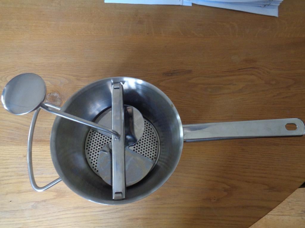 Metalen passerzeef, Overige typen, Zilver, Ophalen of Verzenden, Zo goed als nieuw